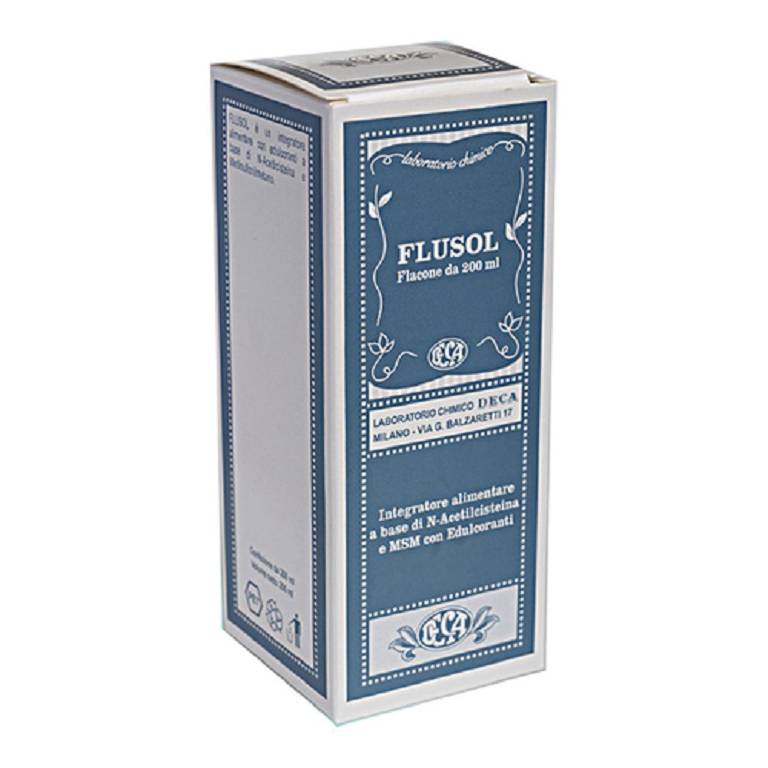 FLUSOL SOLUZIONE ORALE 200ML